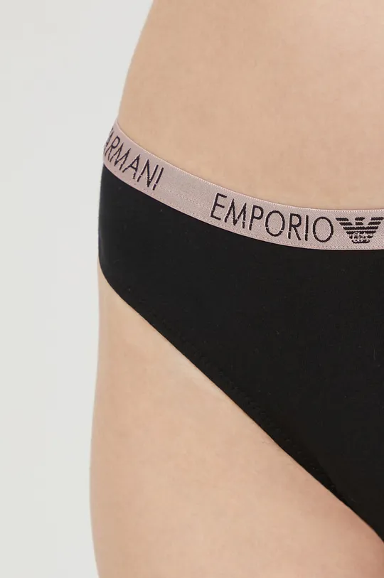 μαύρο Στρινγκ Emporio Armani Underwear