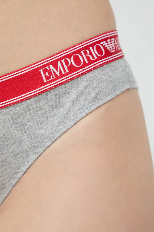 Brazílske nohavičky Emporio Armani Underwear (2-pak)  1. látka: 95% Bavlna, 5% Elastan 2. látka: 10% Elastan, 90% Polyester