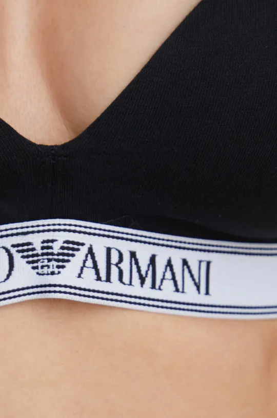 Grudnjak Emporio Armani Underwear  Temeljni materijal: 95% Pamuk, 5% Elastan Postava: 100% Poliester Drugi materijali: 88% Poliamid, 12% Elastan Traka: 83% Poliester, 9% Elastan, 8% Poliamid