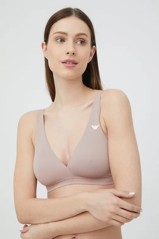 różowy Emporio Armani Underwear biustonosz 164481.2R384 Damski