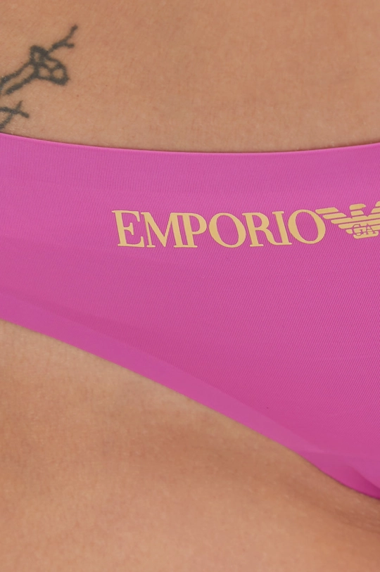 Emporio Armani Underwear stringi 164545.2R384 Materiał 1: 15 % Elastan, 85 % Poliamid, Materiał 2: 14 % Elastan, 86 % Poliamid, Materiał 3: 95 % Bawełna, 5 % Elastan