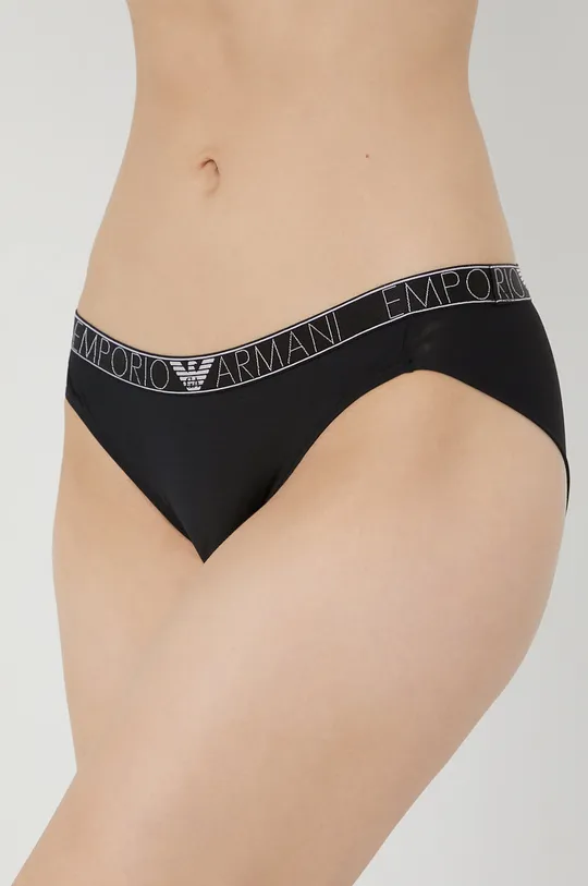 czarny Emporio Armani Underwear figi (2-pack) 164570.2R235 Damski