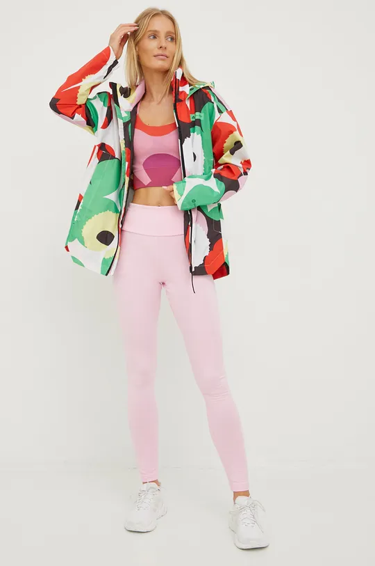 Športová podprsenka adidas by Stella McCartney ružová