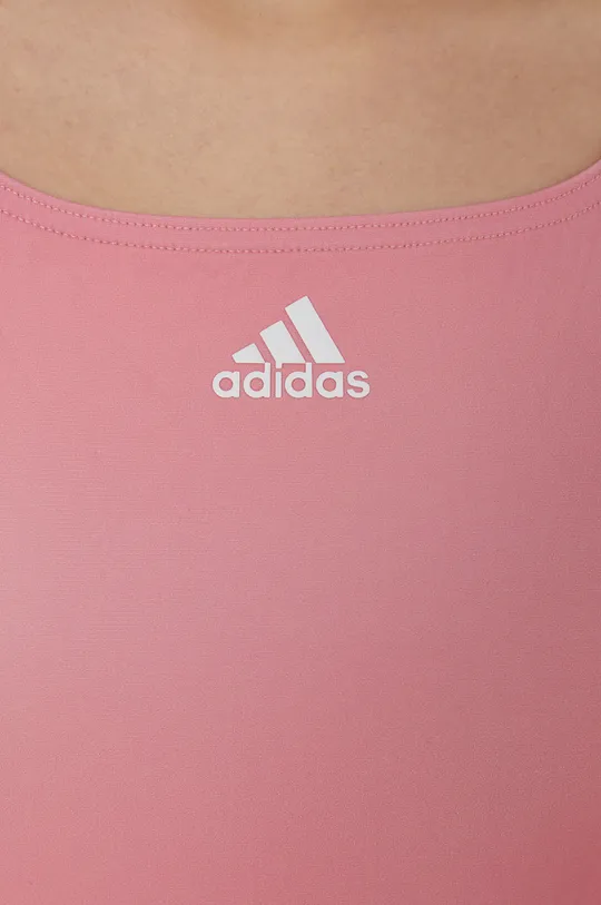 розовый Купальник adidas Performance Melbourne Print 3-stripes HA6006