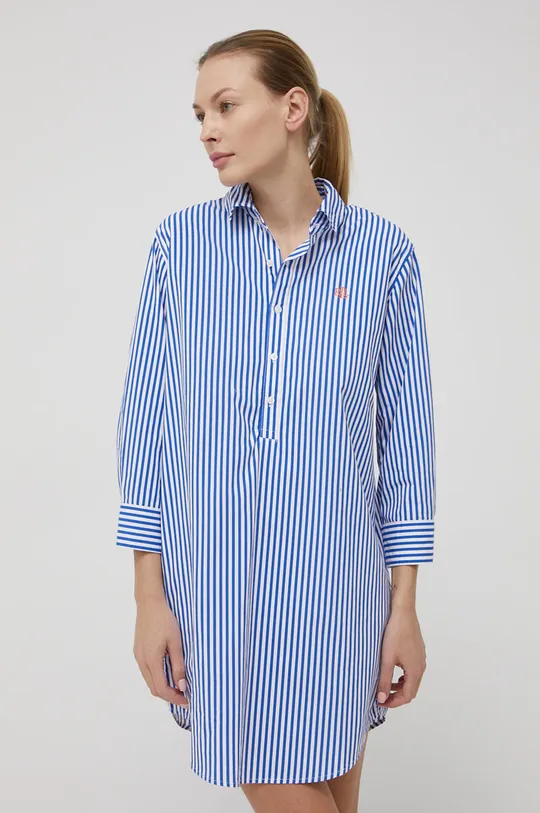 niebieski Lauren Ralph Lauren koszula nocna ILN62152 Damski