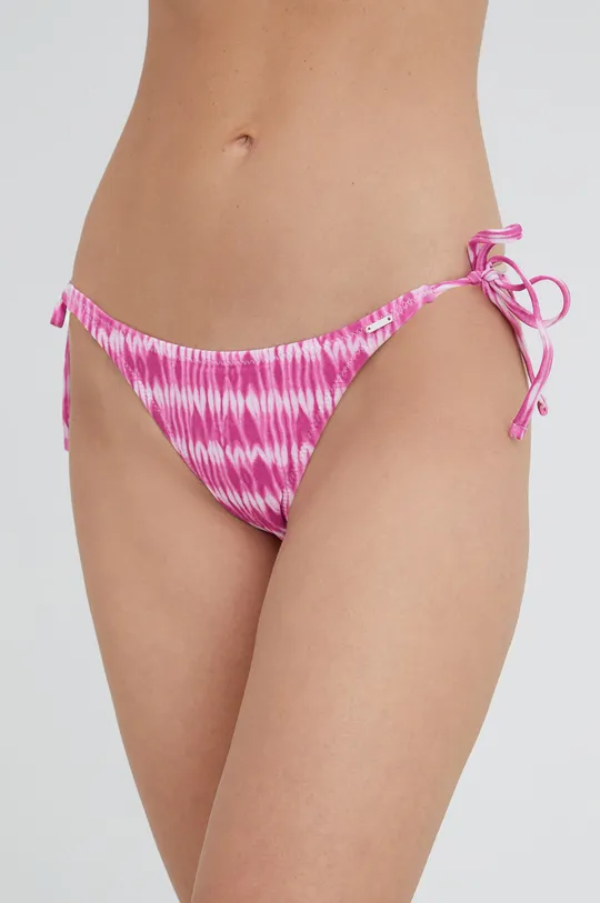 ροζ Μαγιό σλιπ μπικίνι Pepe Jeans Keira Bottom Γυναικεία