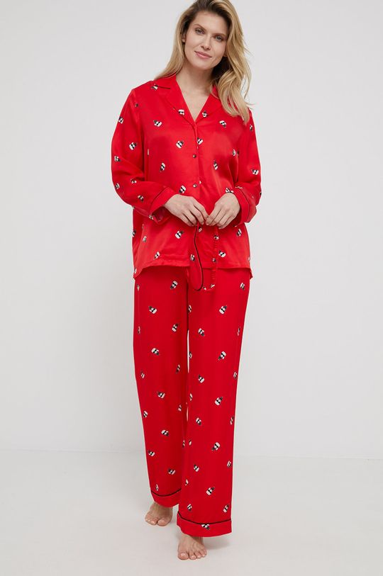 červená Pyžamo s maskou na oči na spanie Karl Lagerfeld Dámsky