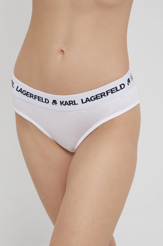 biały Karl Lagerfeld Figi (2-pack) 211W2125.51 Damski