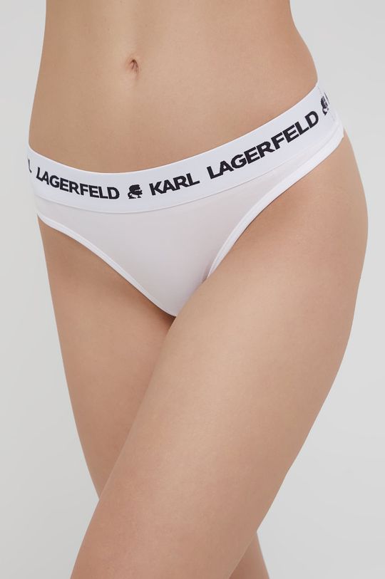 bílá Tanga Karl Lagerfeld (2-pack) Dámský