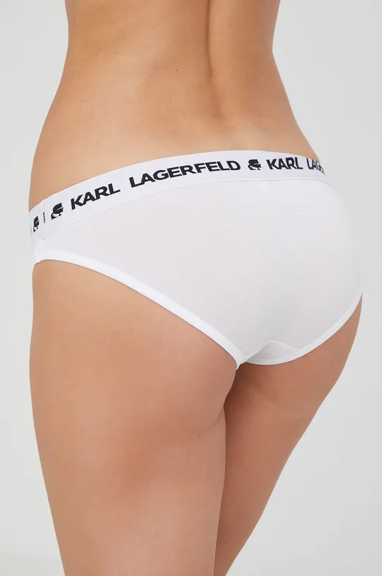 Nohavičky Karl Lagerfeld biela