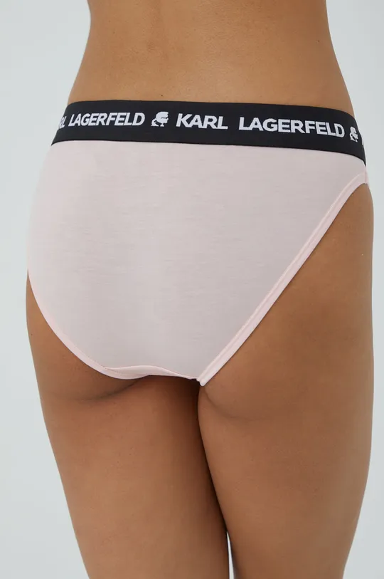 Nohavičky Karl Lagerfeld ružová