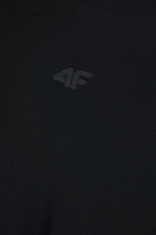 czarny 4F jednoczęściowy strój kąpielowy