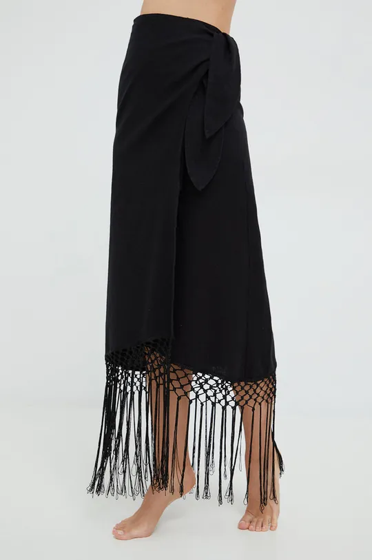 Sisley spódnica plażowa czarny