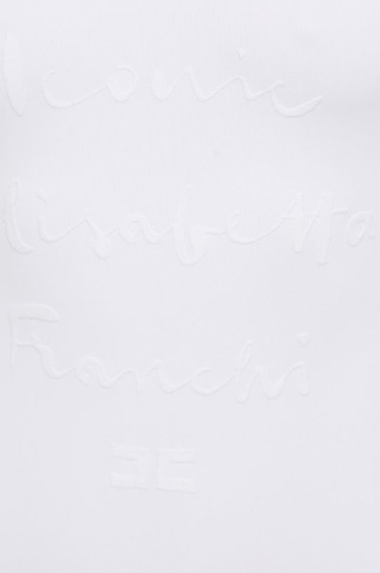 biały Elisabetta Franchi strój kąpielowy