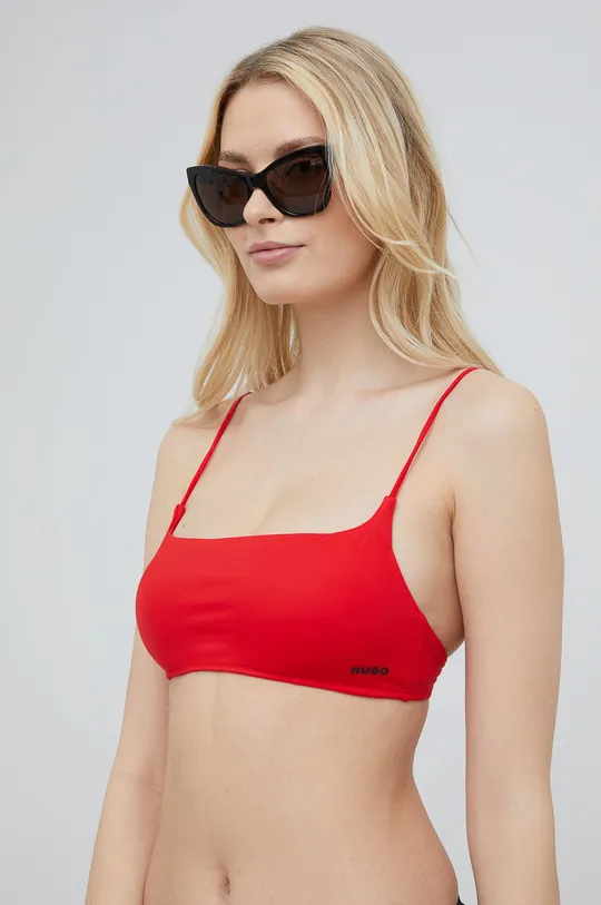 κόκκινο Bikini top HUGO Γυναικεία