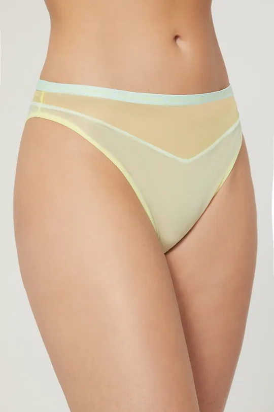 κίτρινο Σλιπ Calvin Klein Underwear Γυναικεία