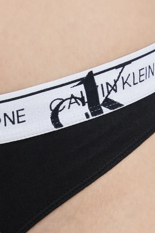 čierna Tangá Calvin Klein Underwear