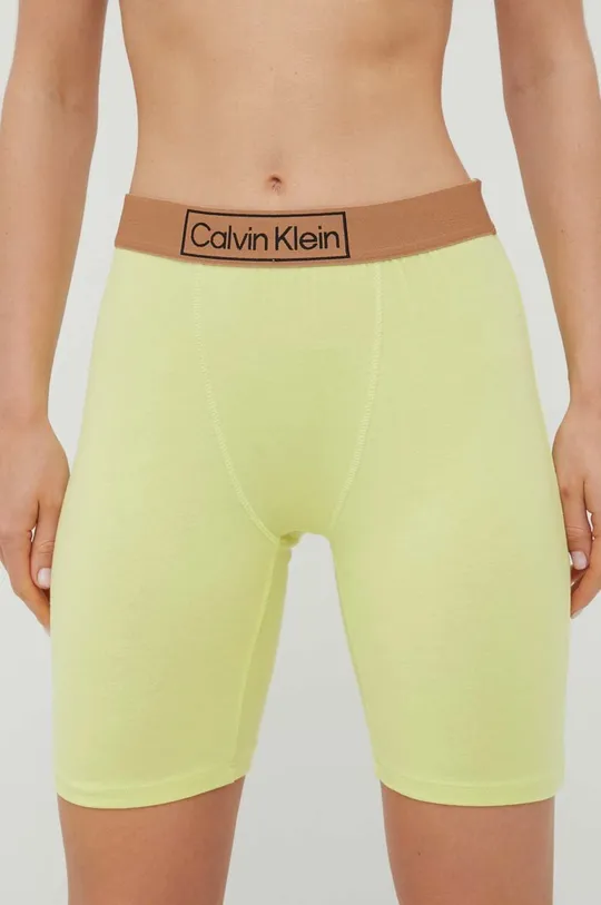 κίτρινο Σορτς πιτζάμας Calvin Klein Underwear Γυναικεία