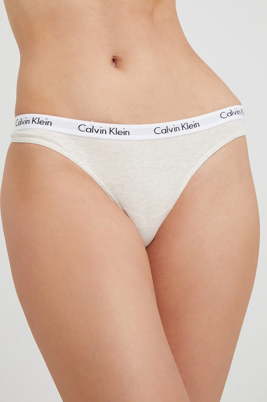 béžová Tangá Calvin Klein Underwear Dámsky