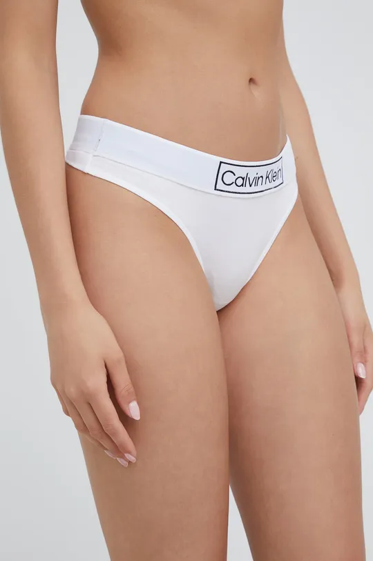 bijela Tange Calvin Klein Underwear Ženski