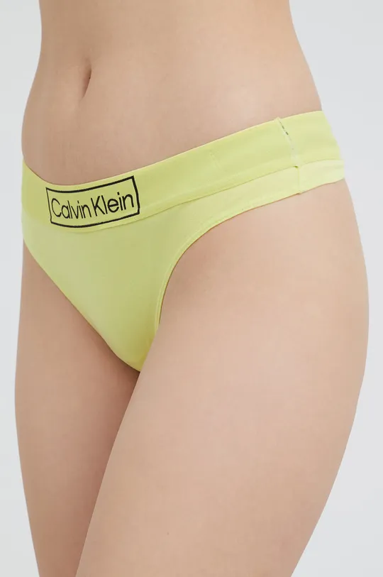 Calvin Klein Underwear stringi zielony