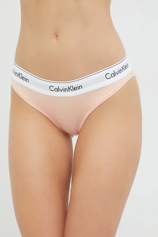 oranžová Nohavičky Calvin Klein Underwear Dámsky