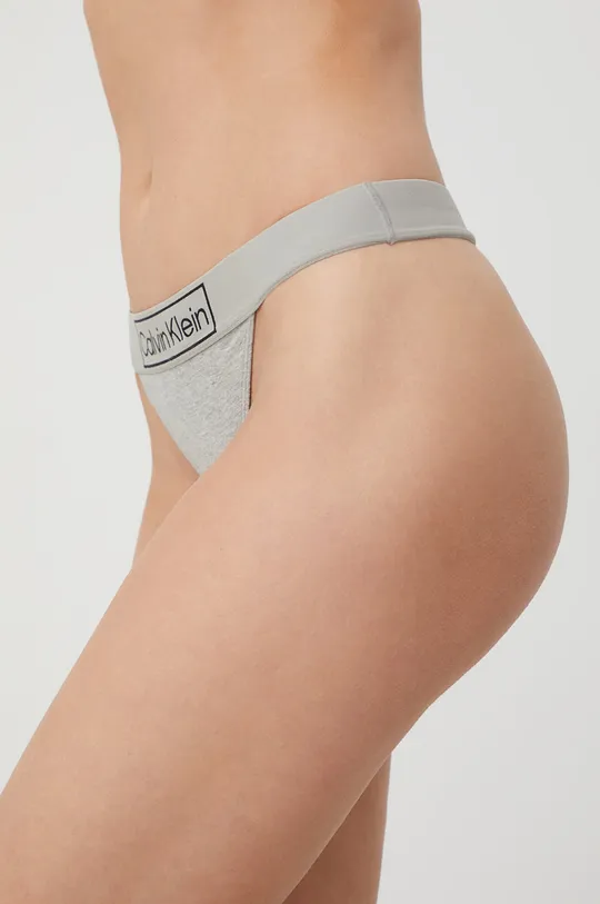 Στρινγκ Calvin Klein Underwear γκρί