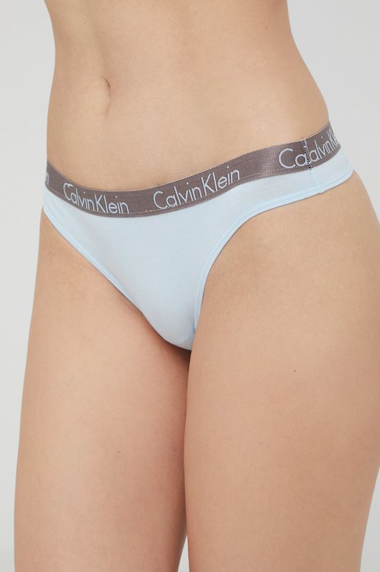 albastru Calvin Klein Underwear tanga De femei