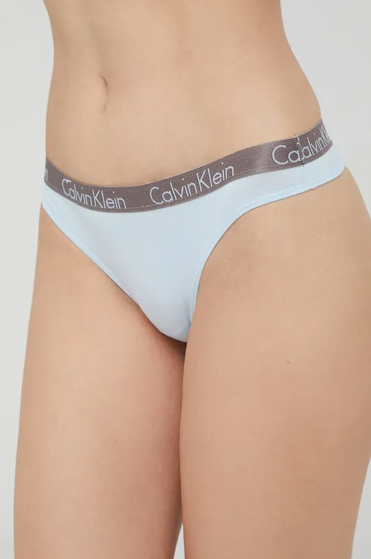 блакитний Стринги Calvin Klein Underwear Жіночий