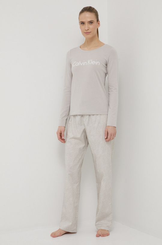 gri Calvin Klein Underwear compleu pijama De femei