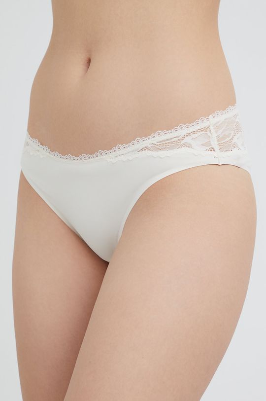 krémová Nohavičky Calvin Klein Underwear Dámsky