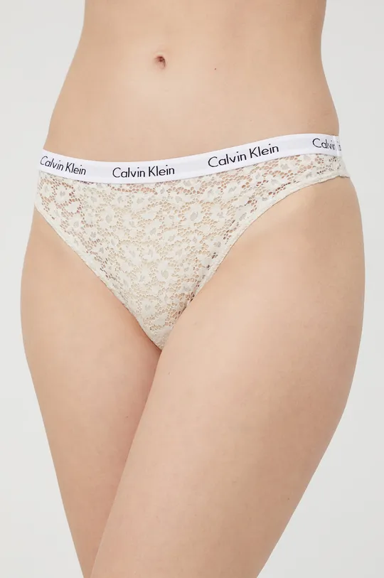 Calvin Klein Underwear figi (3-pack) 10 % Elastan, 90 % Nylon