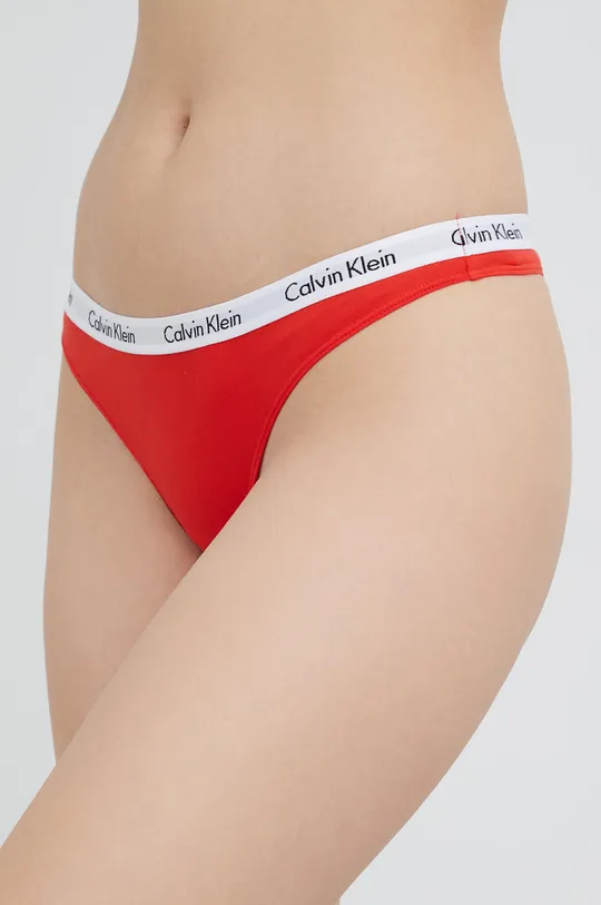viacfarebná Tangá Calvin Klein Underwear (3-pak) Dámsky