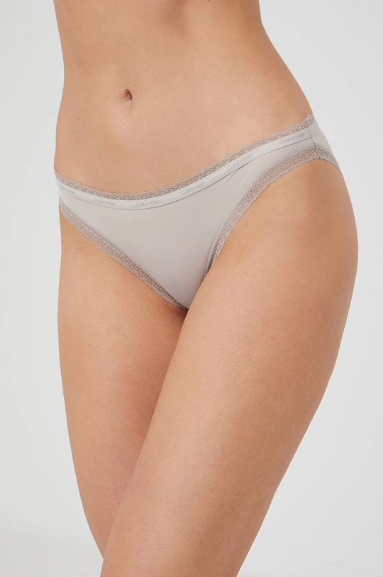 Calvin Klein Underwear figi (3-pack) beżowy