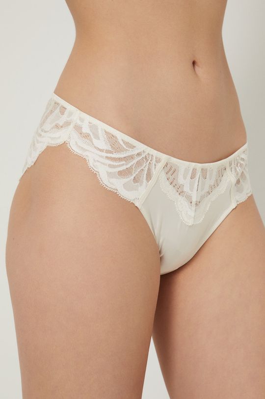kremowy Calvin Klein Underwear figi Damski