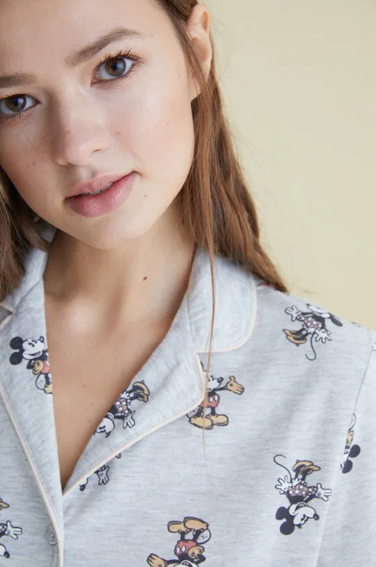 Pyžamová košeľa Women'secret sivá