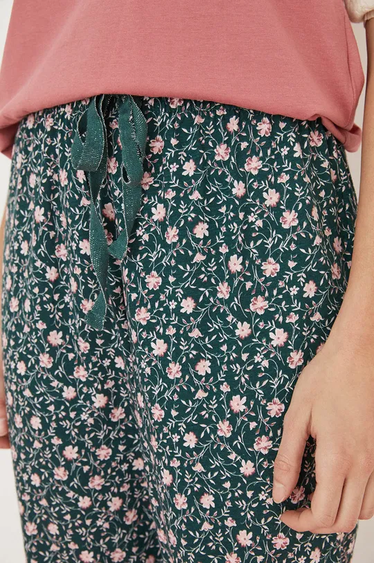 Pyžamové nohavice Women'secret zelená
