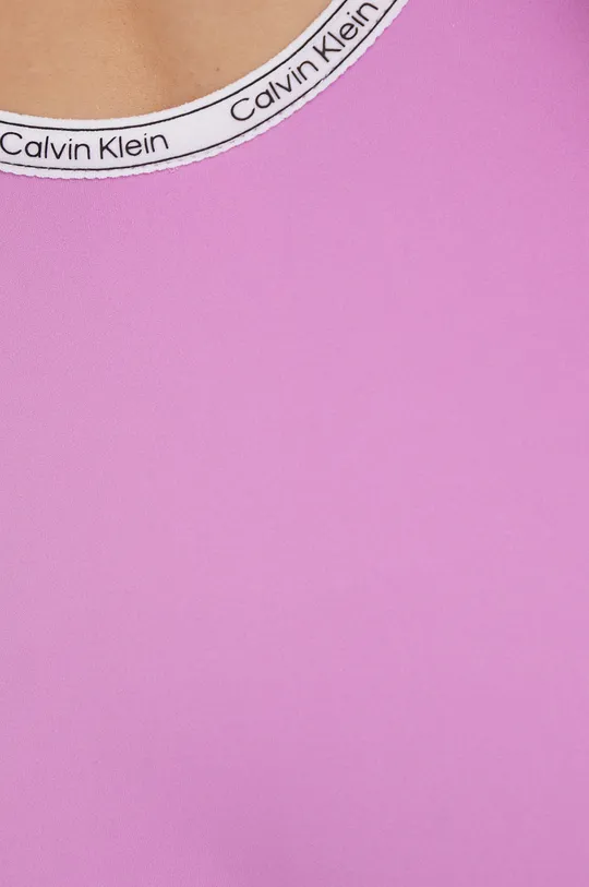 fioletowy Calvin Klein strój kąpielowy