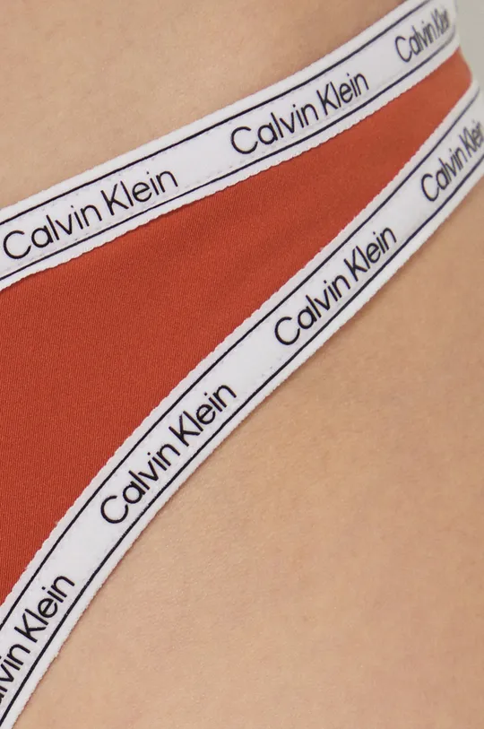 oranžová Plavkové nohavičky Calvin Klein