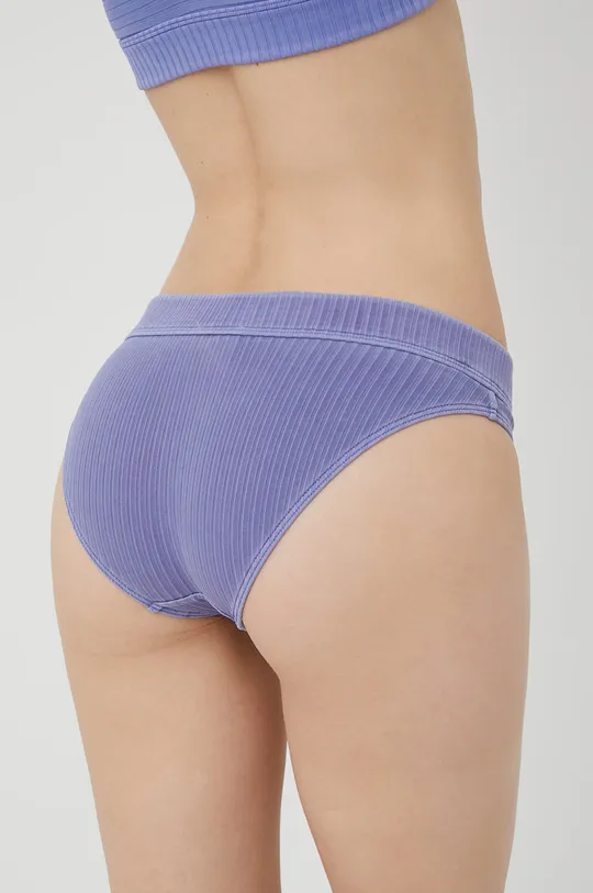 Plavkové nohavičky Calvin Klein fialová