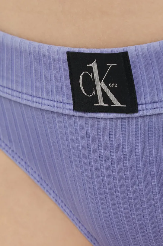 fioletowy Calvin Klein figi kąpielowe