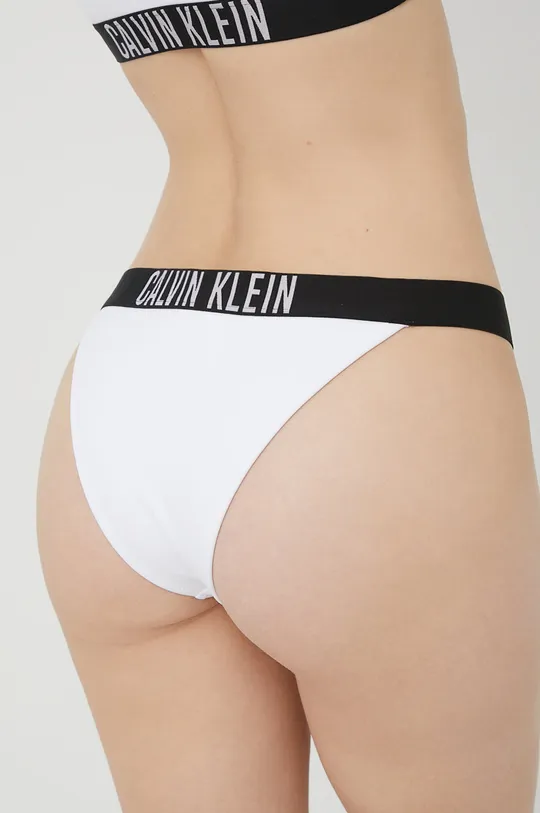 Μαγιό σλιπ μπικίνι Calvin Klein λευκό
