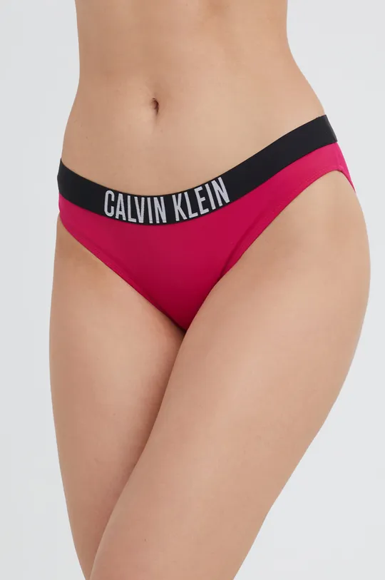 ροζ Μαγιό σλιπ μπικίνι Calvin Klein Γυναικεία
