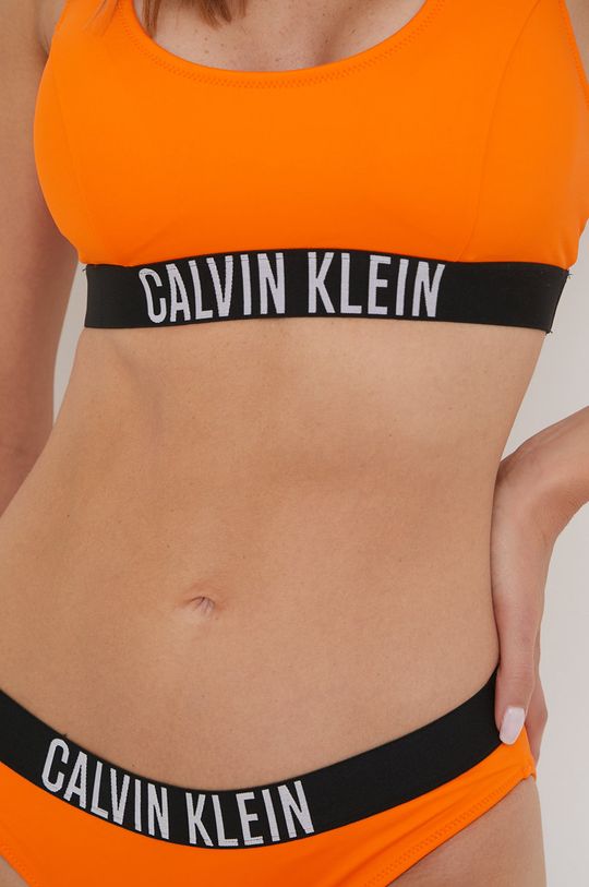 portocaliu Calvin Klein sutien de baie