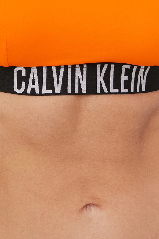 oranžová Plavková podprsenka Calvin Klein