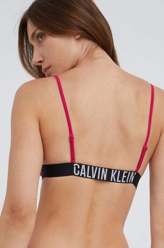 Plavková podprsenka Calvin Klein ružová