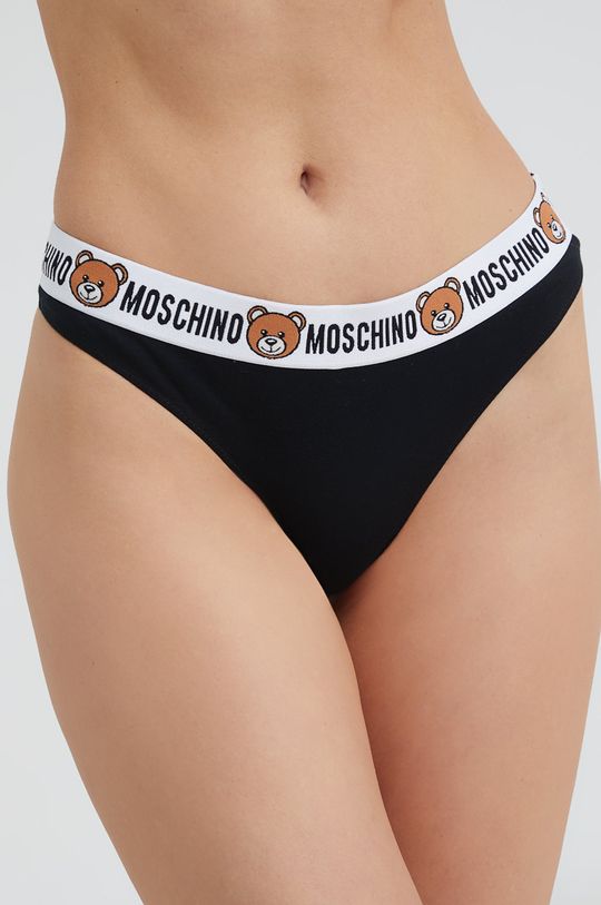 čierna Tangá Moschino Underwear Dámsky