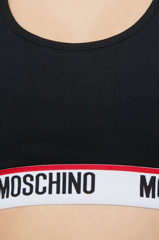 czarny Moschino Underwear biustonosz