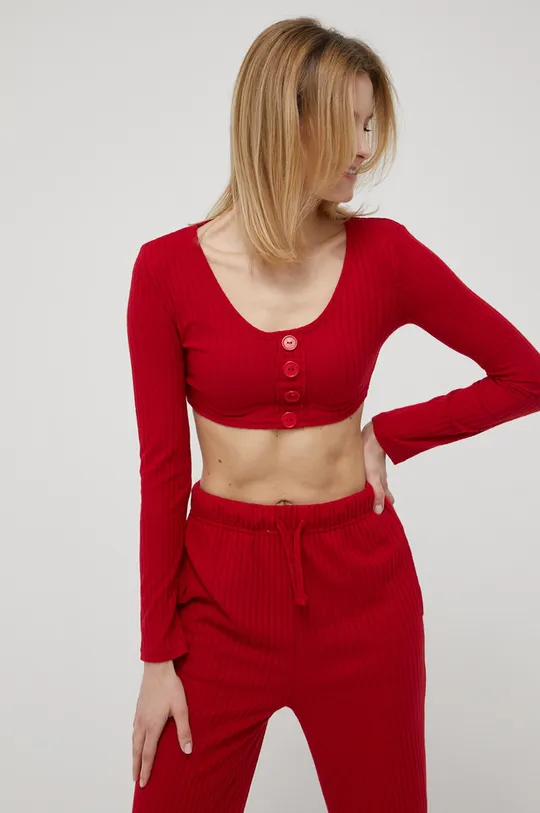 Brave Soul komplet piżamowy czerwony
