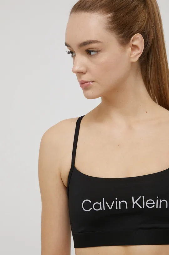чорний Спортивний бюстгальтер Calvin Klein Performance Ck Essentials